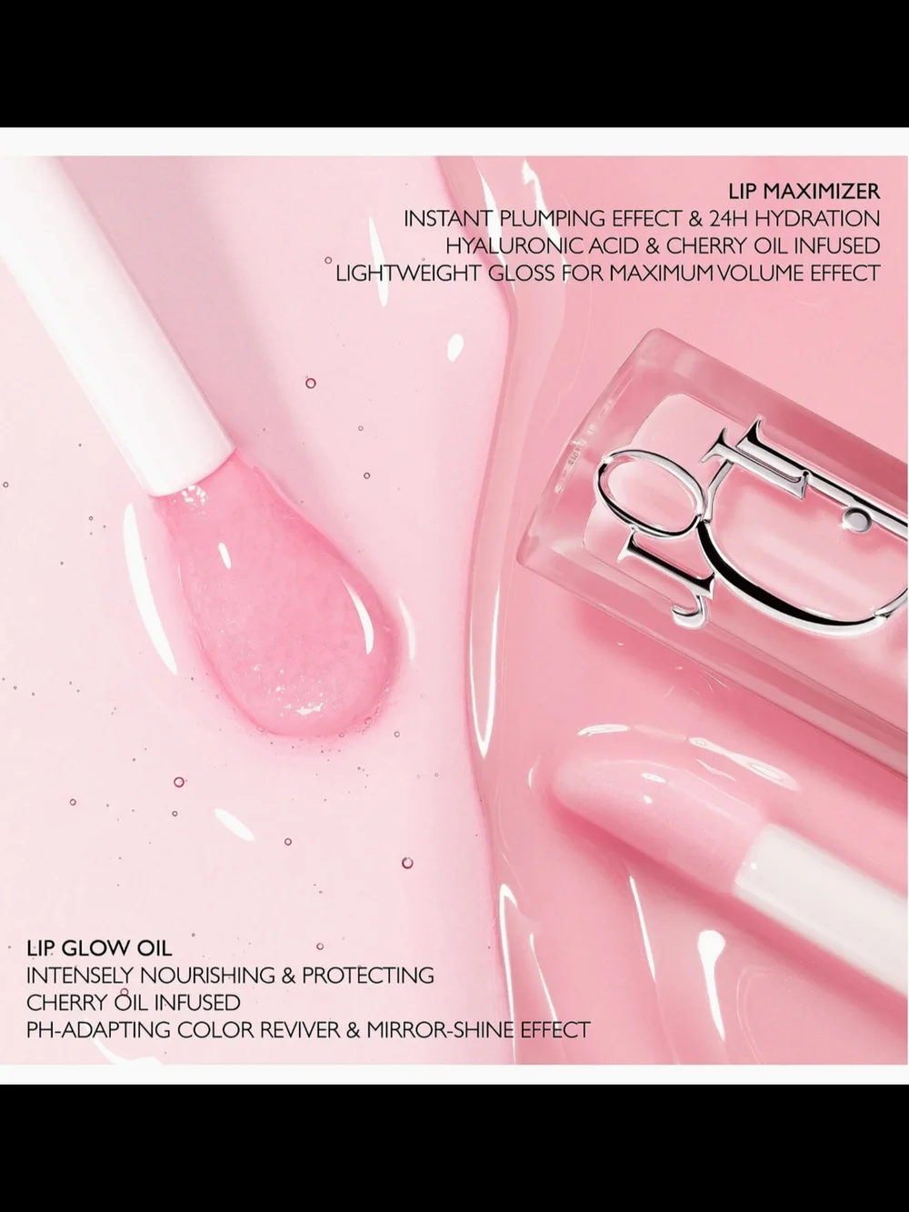 Dior Addict Lip Maximizer Lip Gloss In 001 Pink NIB